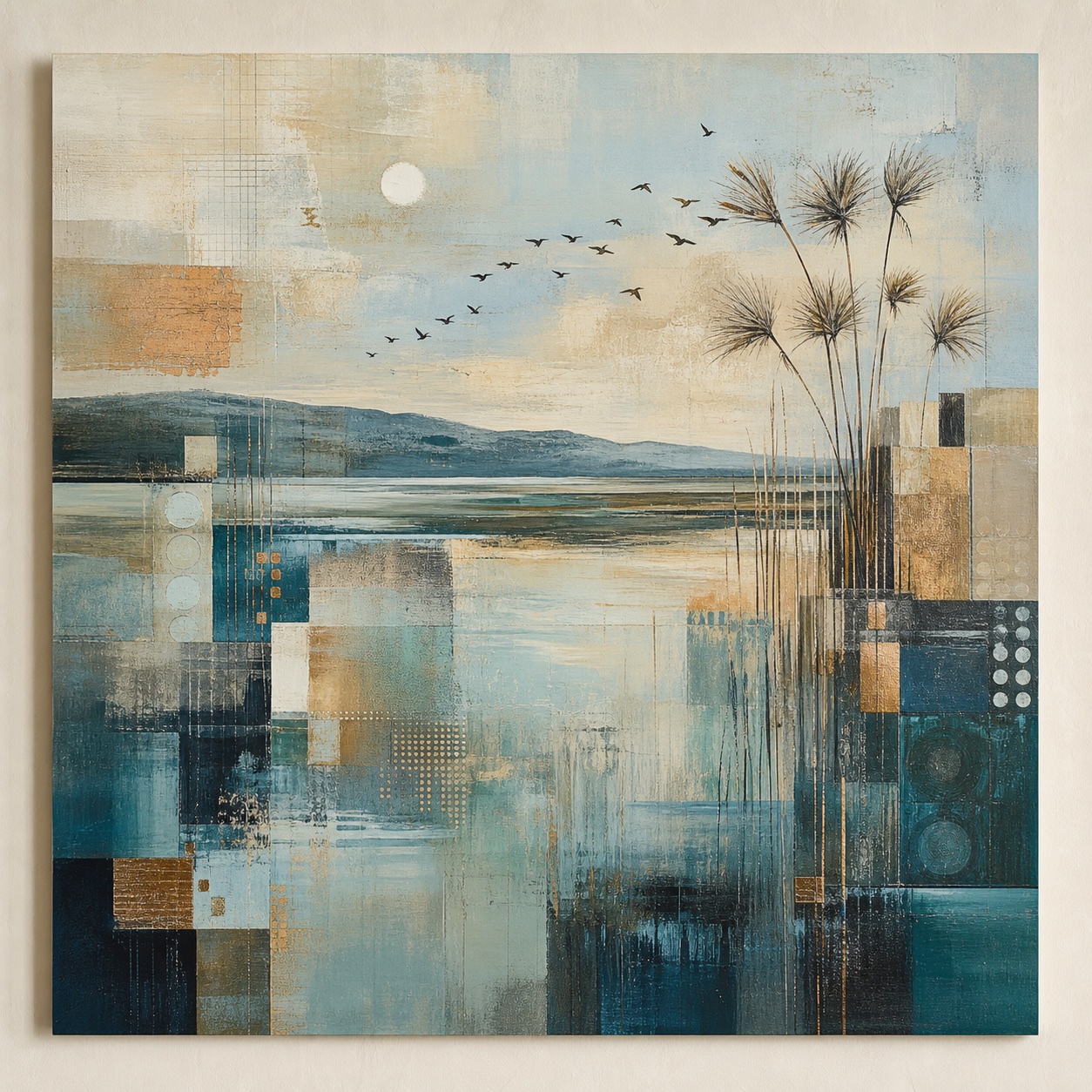 Lake Naivasha Dreaming original artwork